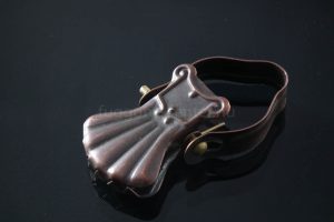 Carballo karnis csipesz - bronz színű (10 db)