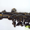 Siero karnis arany-fekete kisgömb véggel, kétsoros, 140 cm